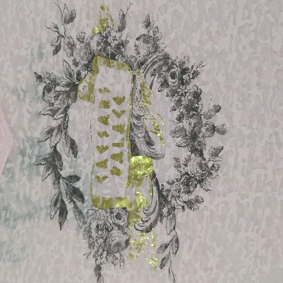 Caesars Palace M pink top EUC - Picture 2 of 5